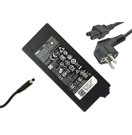 Dell Φορτιστής Laptop 65W 19.5V 3.34A με Αποσπώμενο Καλώδιο Τροφοδοσίας